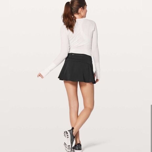 Lululemon Play Off The Pleats Skirt Skort Black - Picture 4 of 15
